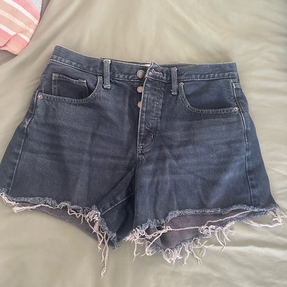 Denim High-Waisted Women's Shorts